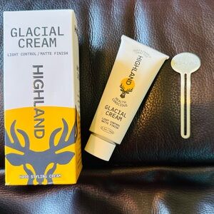 Highland Glacial Cream - Versatile hair styling cream that smooths, de-frizze...
